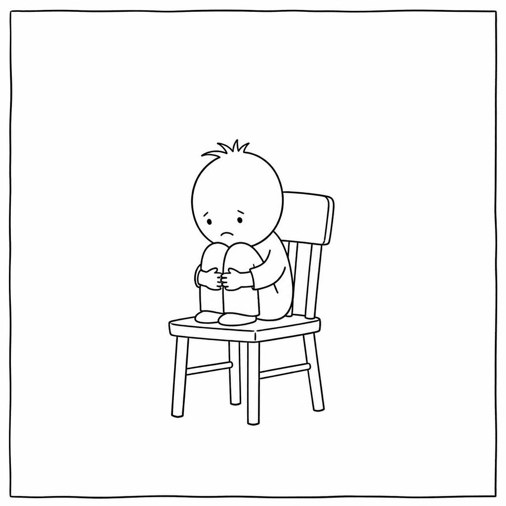 Strip: een jong deel dat de oude pijn draagt.